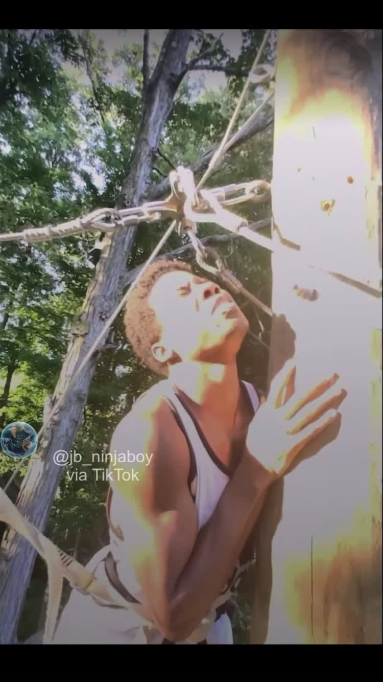 Passing out from fear of heights on a zipline