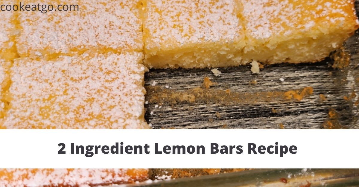 2 Ingredient Lemon Bars Recipe