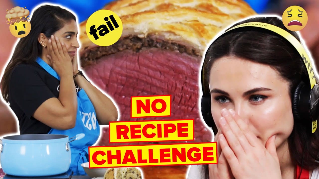We Try Cooking With No Recipes (Supercut)