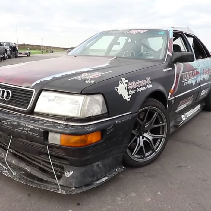 This Quad-Turbo LS-Swapped Audi Makes for One Unusual Race Car
