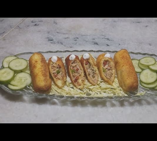 mayo chicken bread roll by ib cooking club