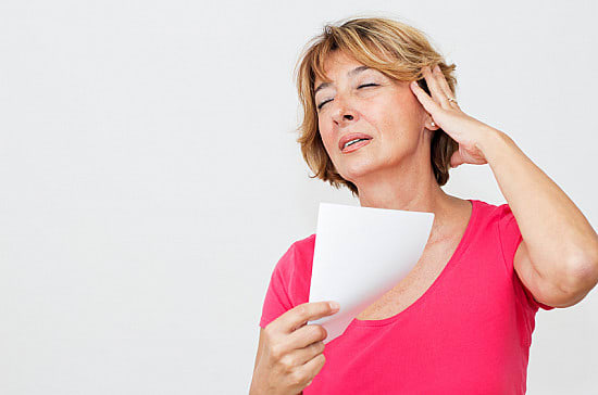 Menopause-related hot flashes and night sweats can last for years