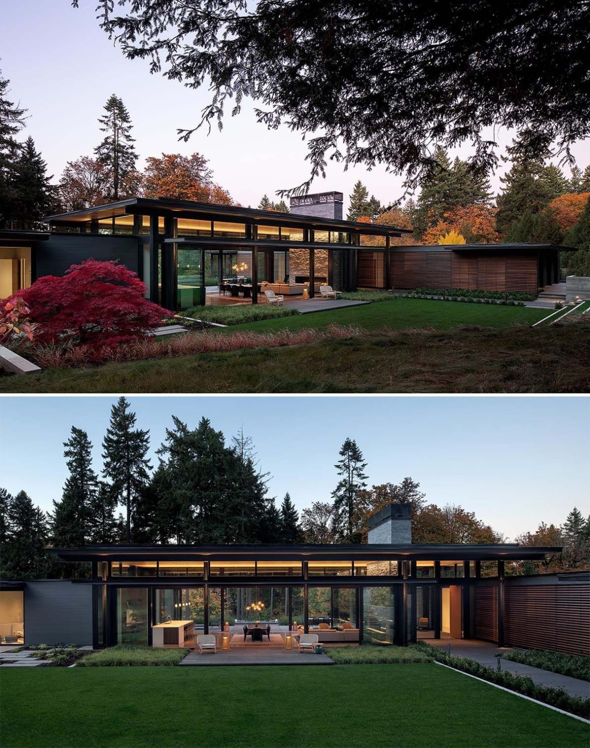 The Glass Link House By Scott Edwards Architecture