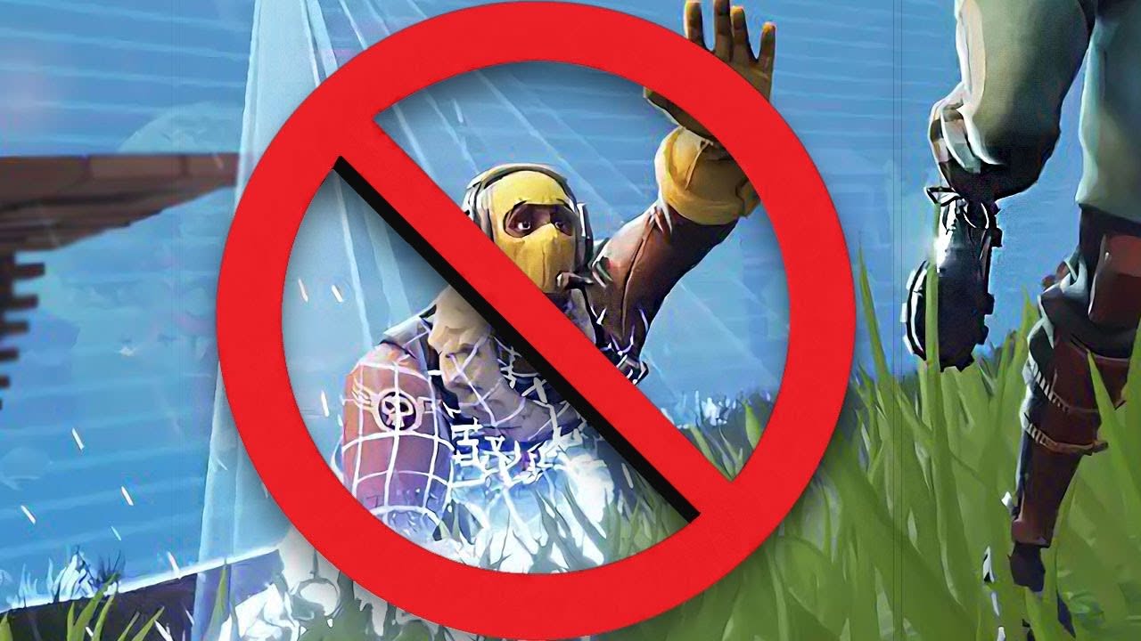What not to do in Fortnite