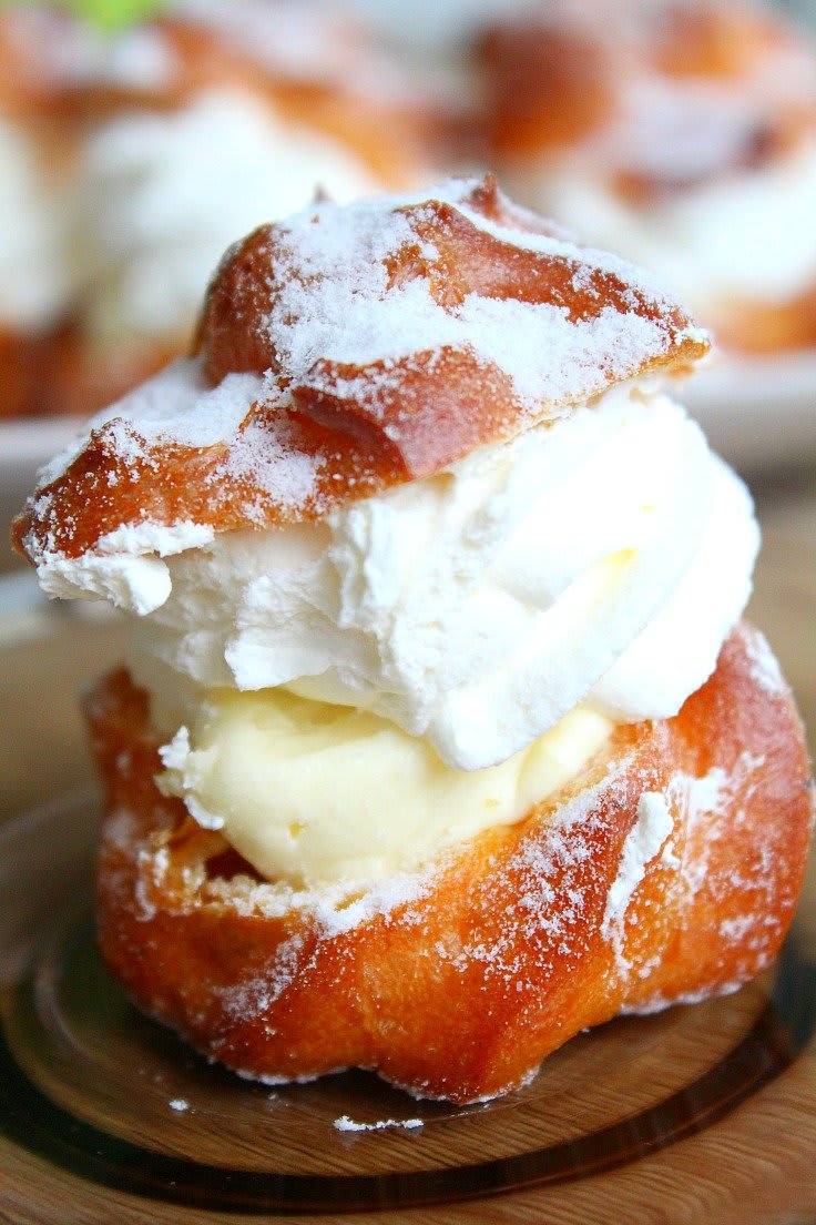 French cream puffs recipe