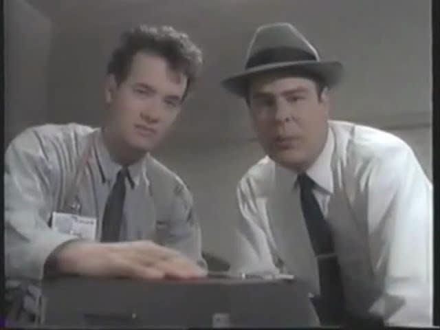 Tom Hanks & Dan Aykroyd - City Of Crime (1987) — the music video for the end credits theme of the 1987 Dragnet movie.