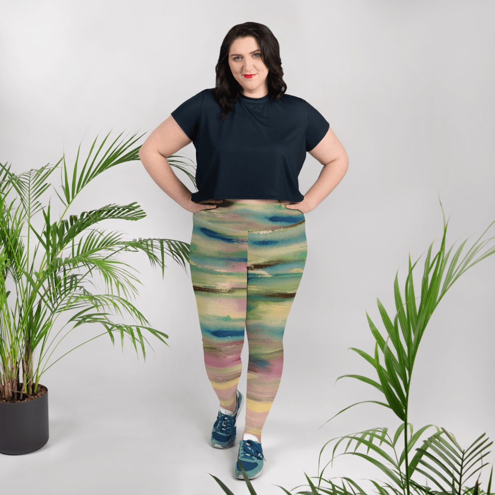 Watered Down World Plus Size Leggings