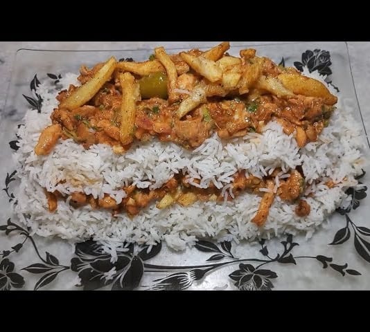 mayochup chicken rice recipe by iB Cooking Club