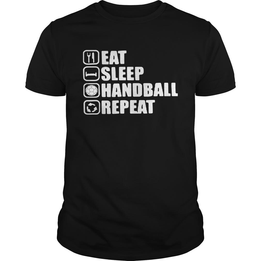 Eat Sleep Handstand Repeat shirt