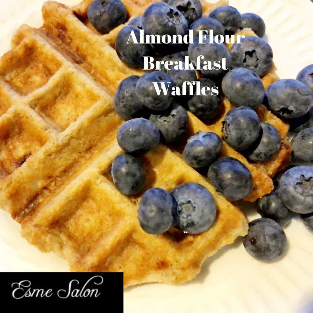 Almond Flour Breakfast Waffles