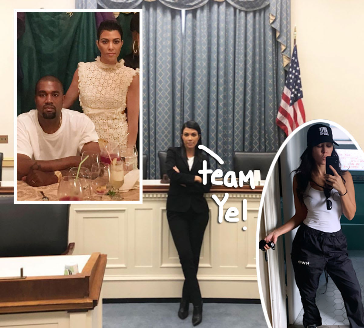 Kourtney Kardashian Endorsed Kanye West For President?! See Why Fans Are PISSED!