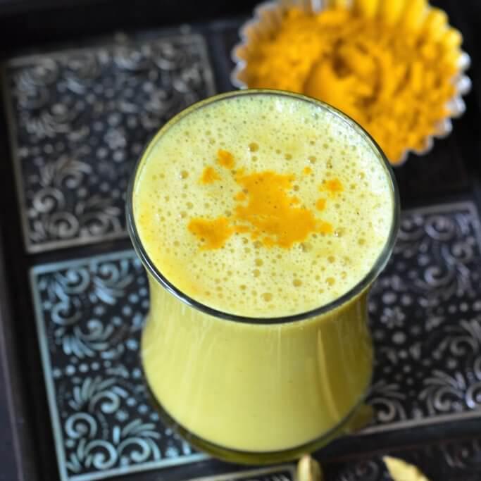 Sleep Inducing Golden Milk - Zesty South Indian Kitchen