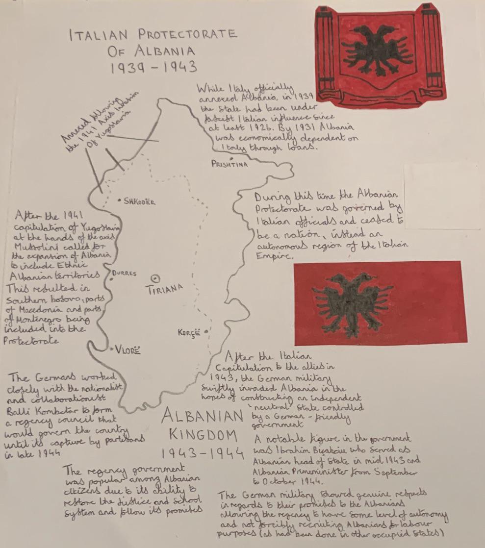 Albania during WW2- Map and Information 🗺🇦🇱