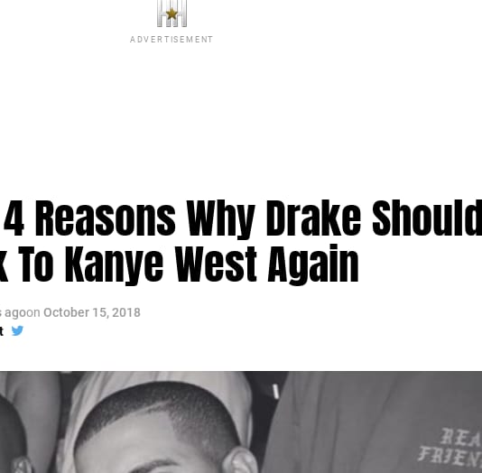 Betrayed! 4 Reasons Why Drake Should Never Talk To Kanye West Again