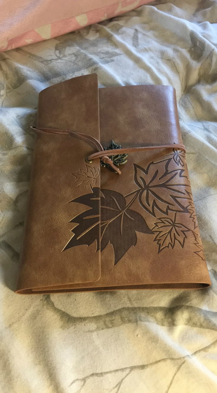 Leather Travel Journal Notebook