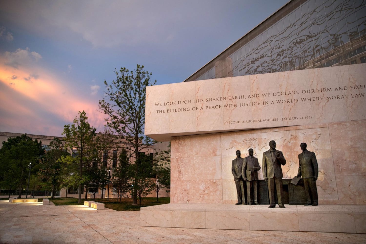 Controversial, Long-Delayed Eisenhower Memorial Finally Makes Its Debut