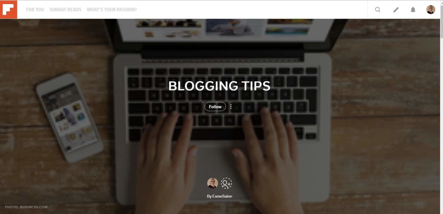 An Easy FLIPBOARD guide for bloggers