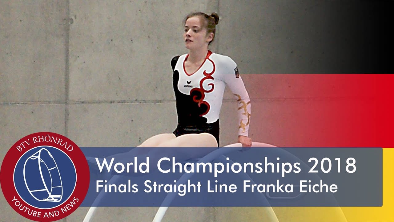 World Championships in Gymwheel 2018 Final straight line Franka Eiche