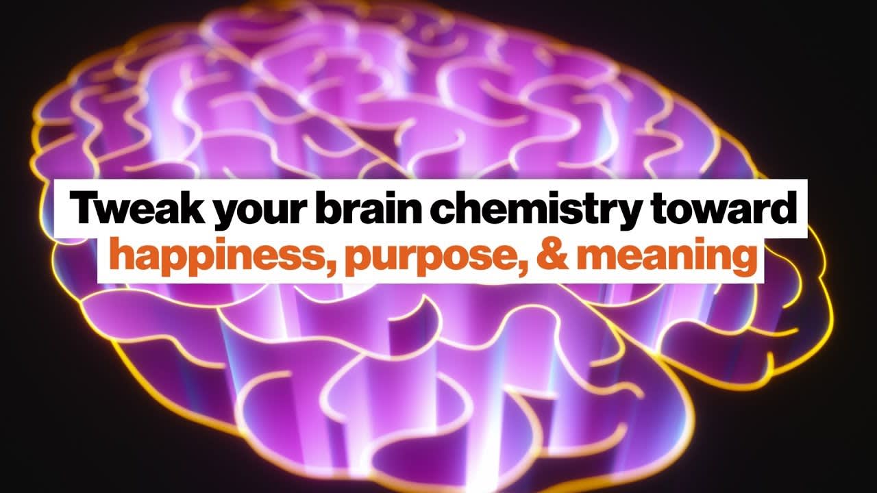 Tweak your brain chemistry toward happiness, purpose, meaning | Jillian Michaels | Big Think