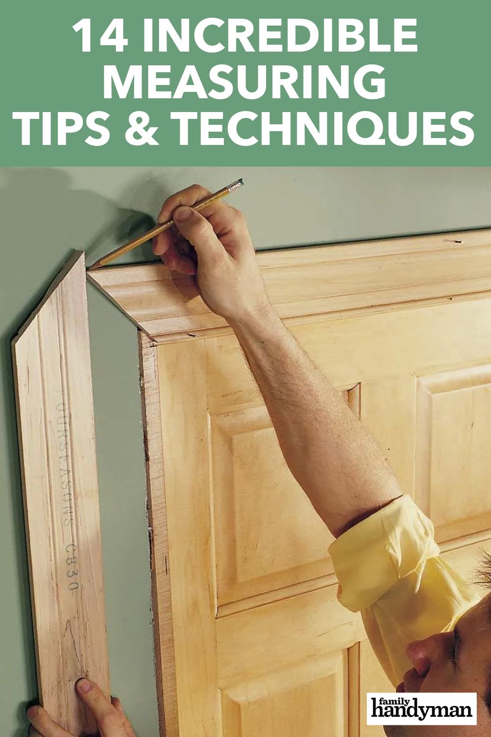 14 Incredible Measuring Tips & Techniques | Carpentry diy, Diy home repair, Woodworking