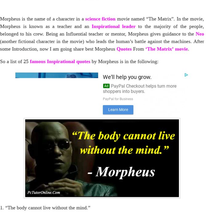 25 Best Morpheus Quotes From The Matrix