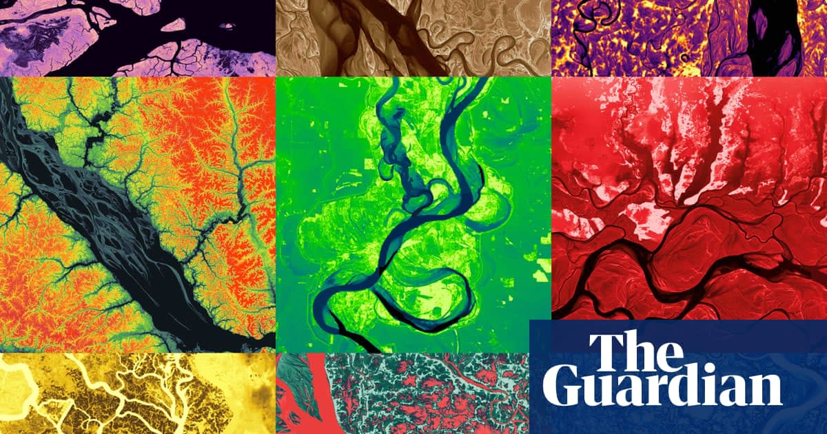 Show with the flow: elevation maps reveal world rivers