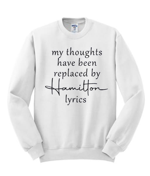 My Thoughts Have Been Replaced impressive graphic Sweatshirt