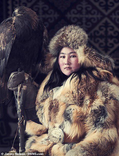 Jan Erke from the Kazakh tribe in Mongolia, a semi-nomadic people who populated the mountains and valleys between Siberia and the Black Sea. The ancient art of eagle hunting is one of many traditions and skills that modern Kazakhs still practice.