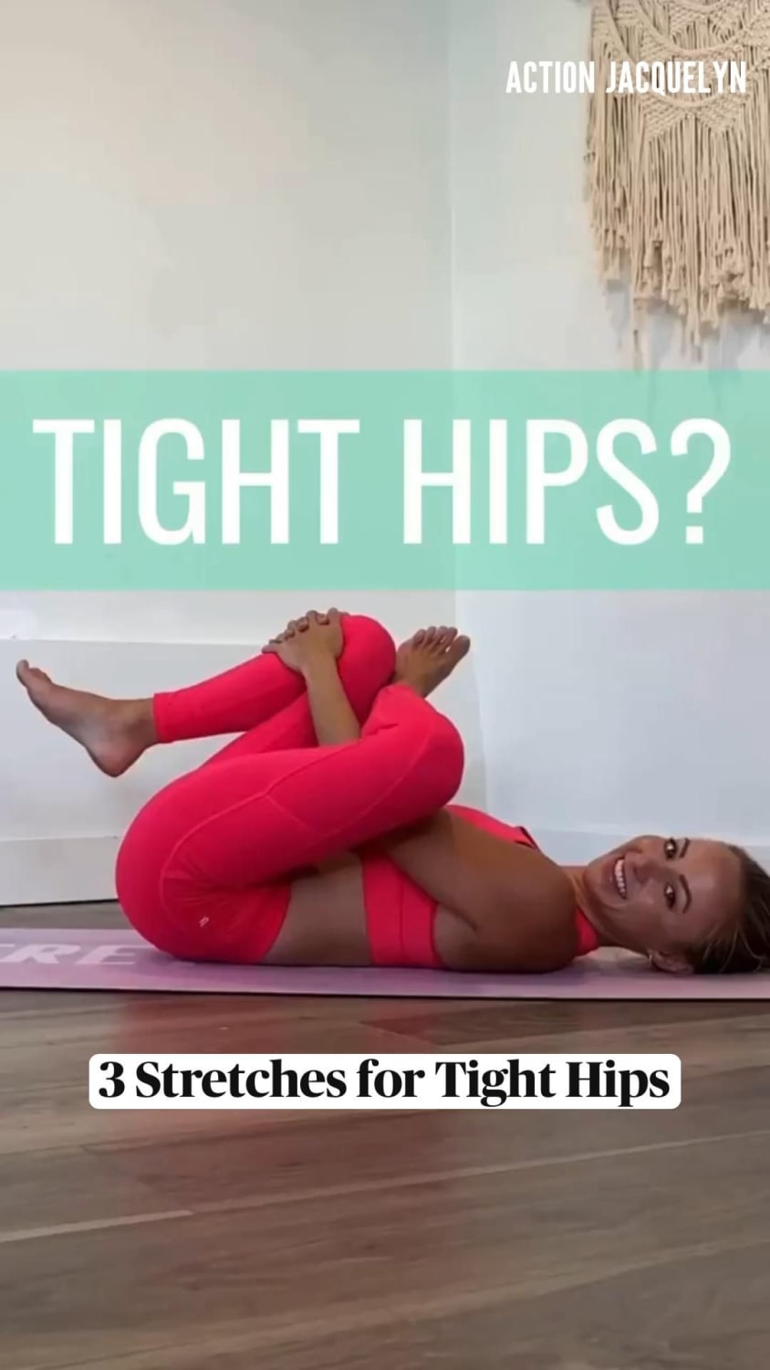 3 Stretches for Tight Hips | Yoga for flexibility