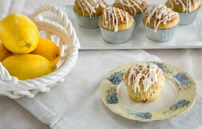 Home Baked Lemon Pistachio Muffins