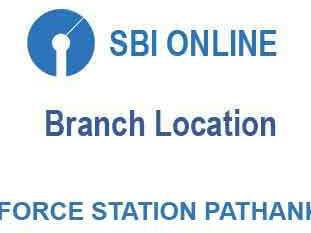 sbi branch air force station pathankot, sbi branch location air pathankot