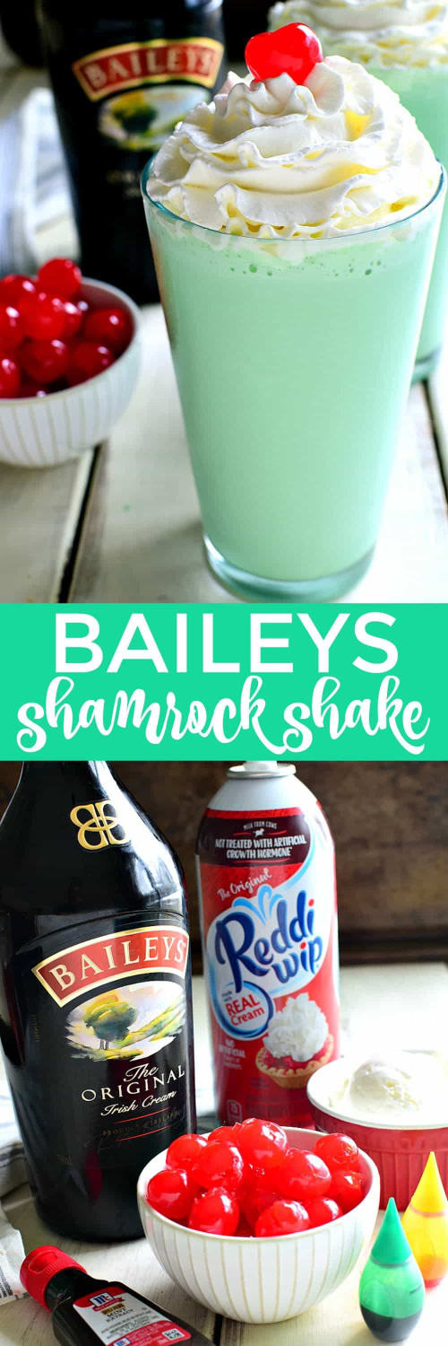 Bailey's Shamrock Shake