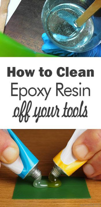 How to Clean Epoxy Resin Off Your Tools