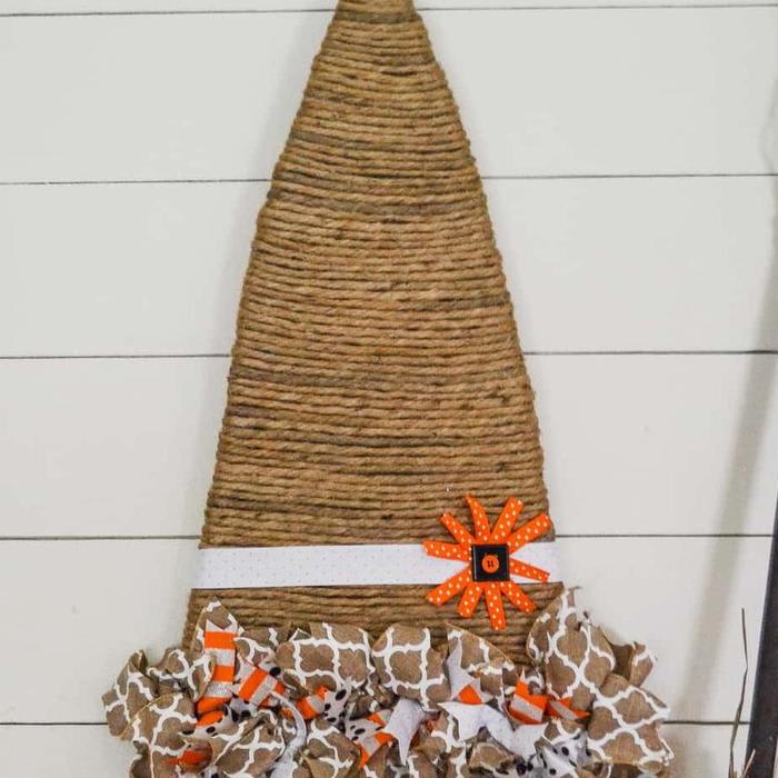 Witch Hat Wreath For Fall