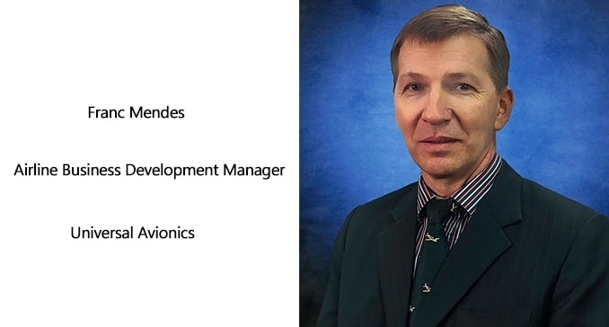 Universal Avionics appoints Franc Mendes as Airline Business Development Manager