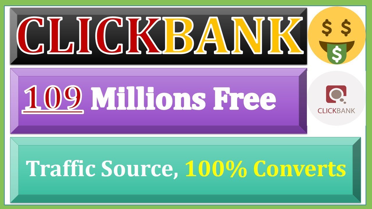 How to promote clickbank products without a website, Clickbank affiliate marketing, Free traffic