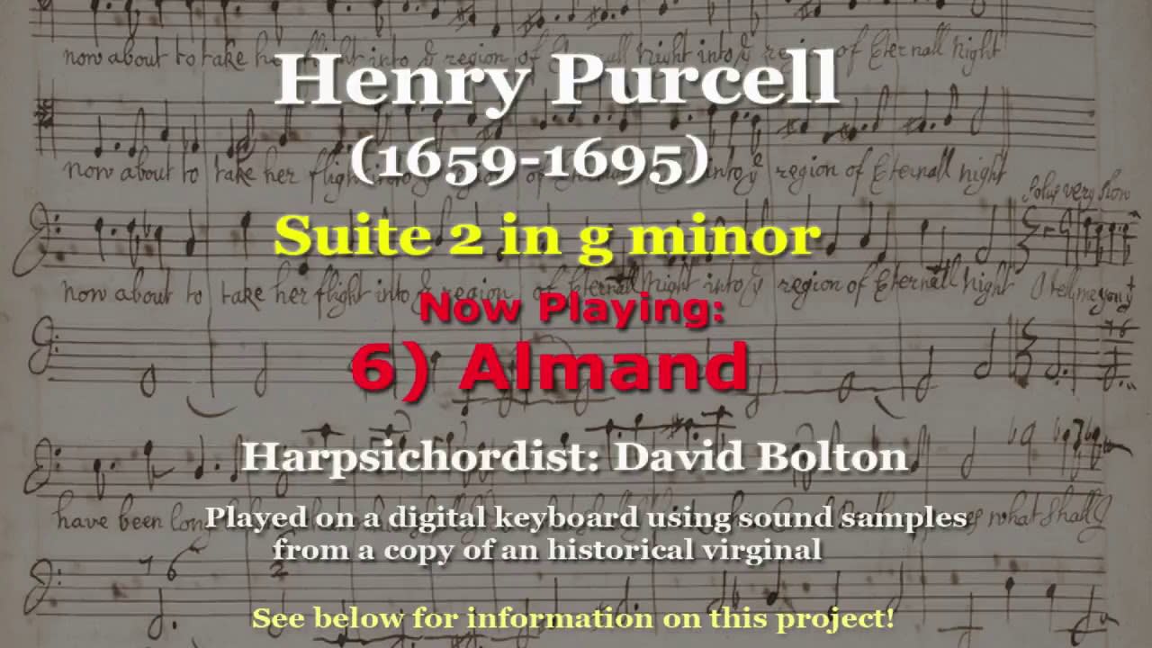 Henry Purcell (1659-1695): Suites 1 & 2