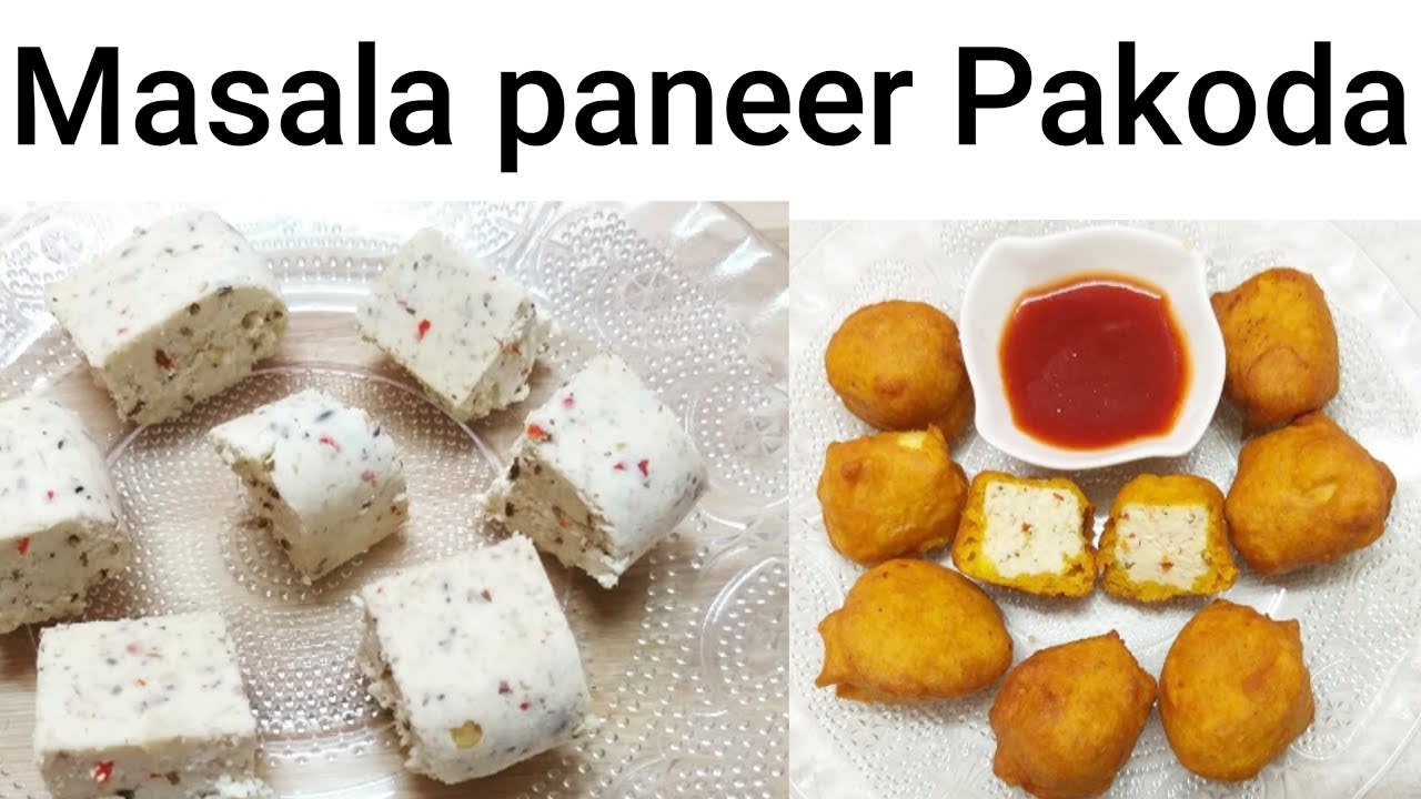Masala paneer pakora / Home made masala paneer recipe in tamil / evening snacks recipe