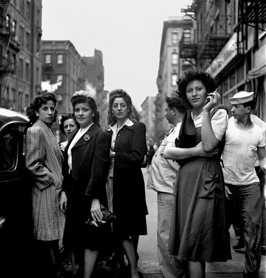 Little Italy, New York, 1943.