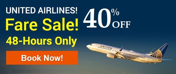 United Airlines Booking, Group Flight Booking Deals and Discounts
