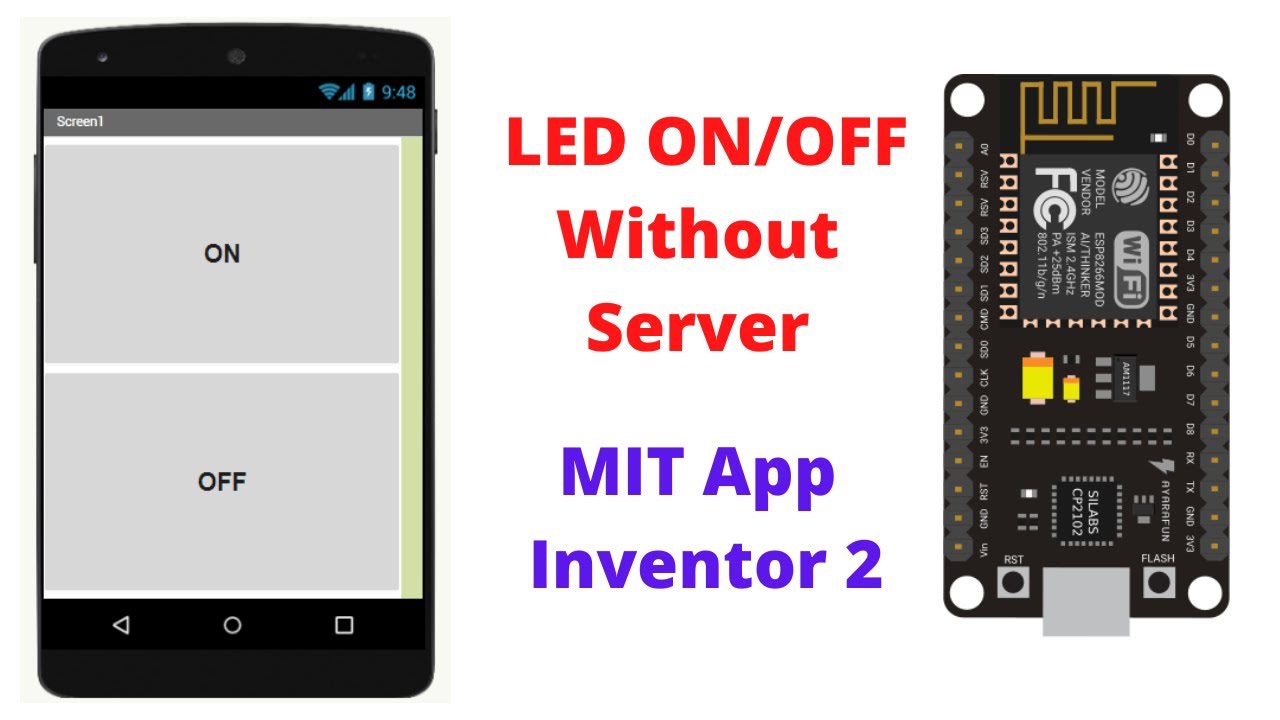 Control an LED from a Mobile App using Access Point Mode (AP).