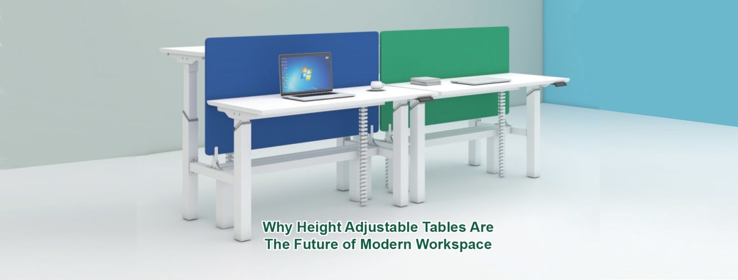 Why Height Adjustable Tables Are the Future of Productive Workspaces
