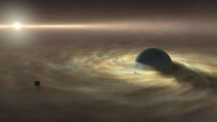 How Saturn Got To Keep Its Giant Moon