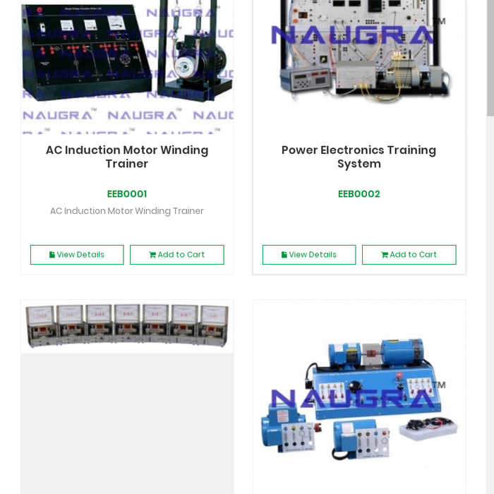 Electrical Machine Power Electronics Lab Manufacturers, Suppliers and Exporters in India