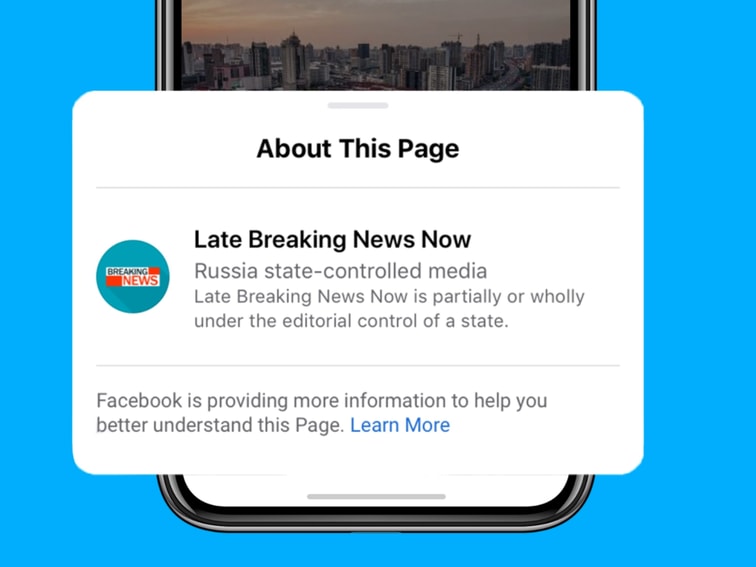 Facebook to label posts by state-controlled media