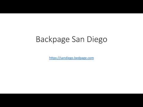 Backpage San Diego