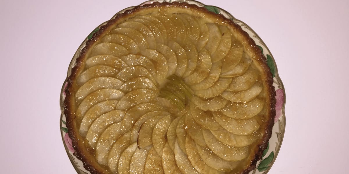 French Apple Tart Recipe - The Blessed Mama of 4