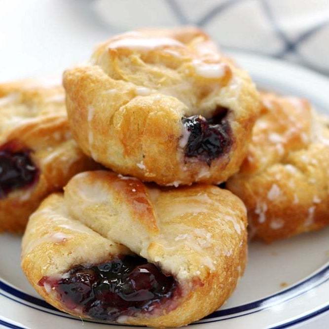 The Best Blueberry Hand Pies with Only 4 Ingredients!