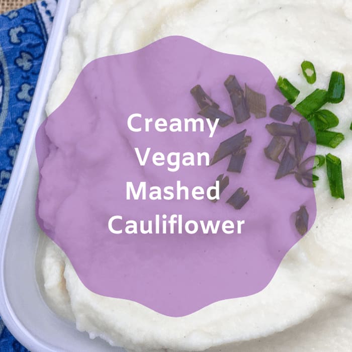 Healthy mashed cauliflower - creamy and vegan friendly - Food Recipes & Meal prep