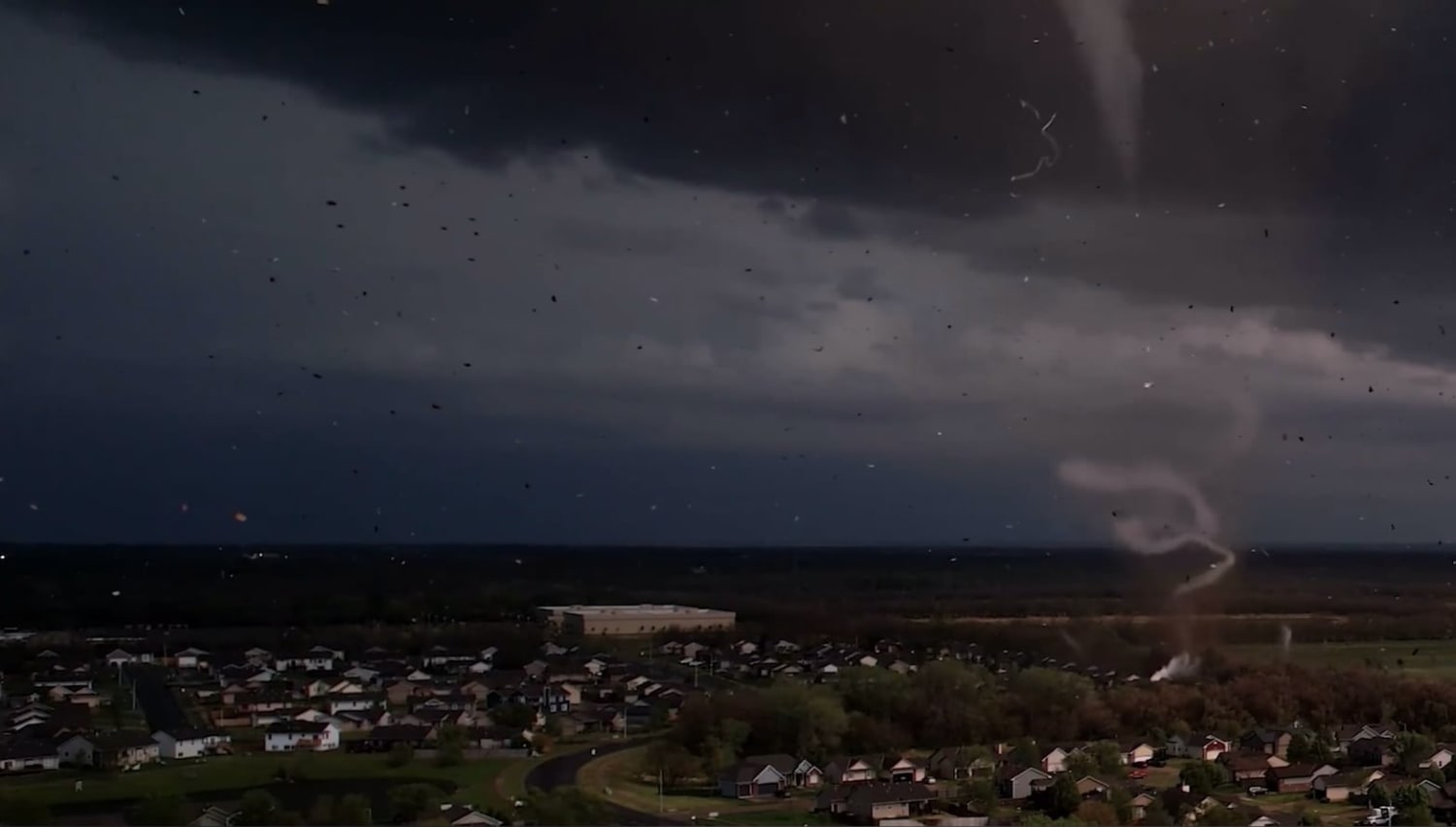 Tornado in Andover, Kansas yesterday.